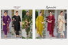 Karachi By Lily And Lali Schiffli Work Heavy Kurti With Bottom Dupatta